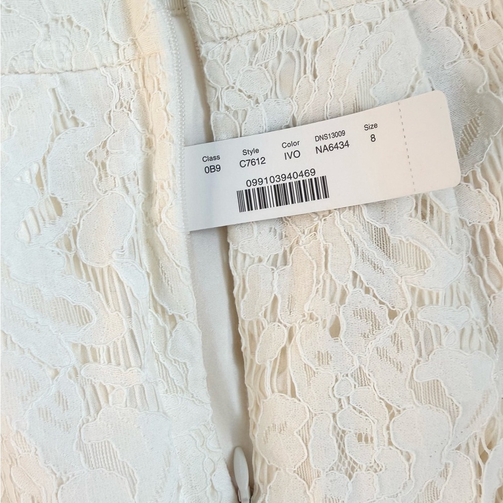 J. Crew Bridal Collection White Lace Bride 2 Piece - Picture 11 of 17